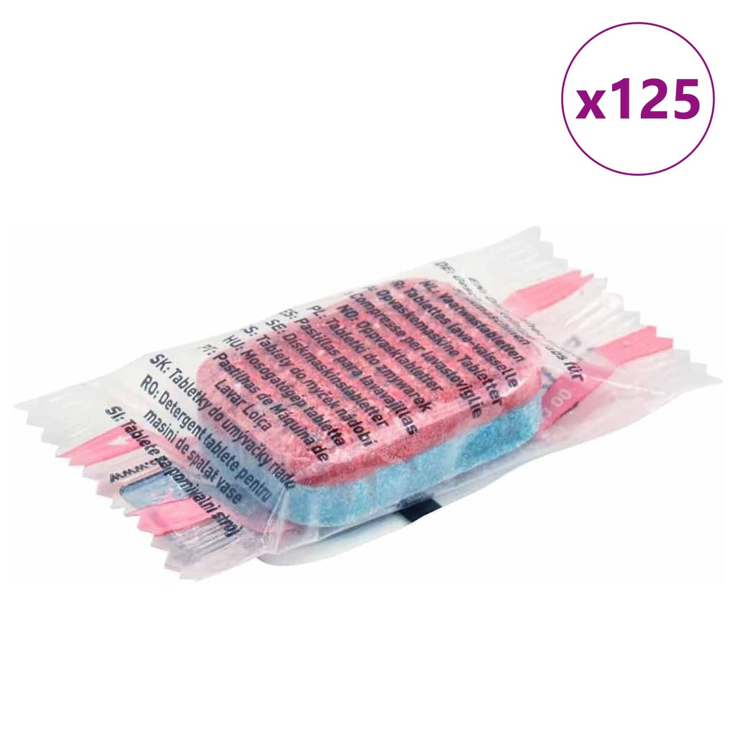 Opvaskemaskinetabletter 125 pcs