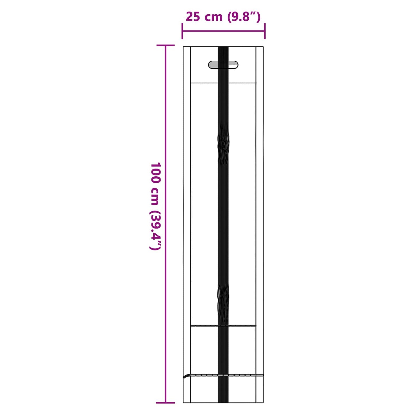 Sandsække 25 pcs Mørkegrøn 100 x 25 cm HDPE