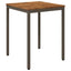 Havemiddagstabel Naturlig og Kaffe 60 x 60,5 x 75 cm