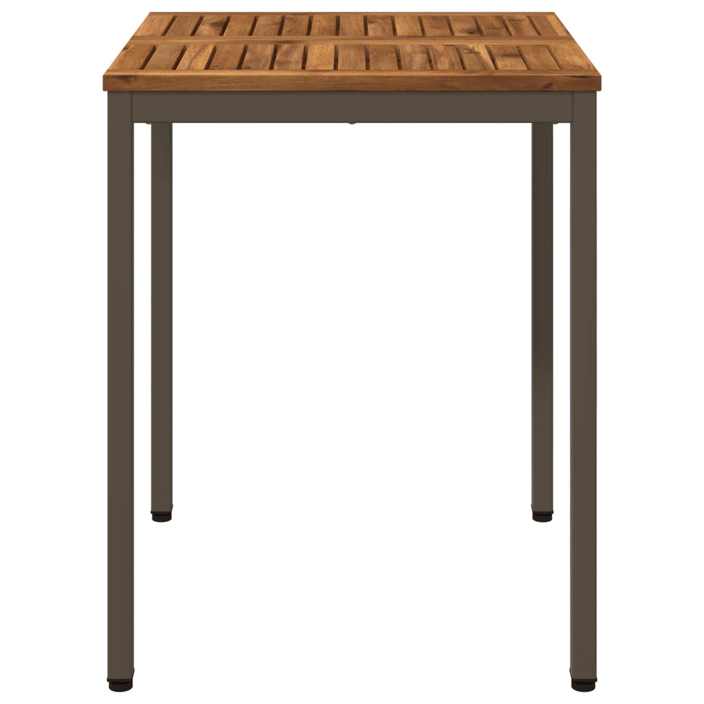 Havemiddagstabel Naturlig og Kaffe 60 x 60,5 x 75 cm