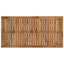 Havemiddagstabel Naturlig og Kaffe 108,5 x 55 x 75 cm