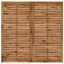 Havemiddagstabel Natur og hvid 110 x 108,5 x 75 cm