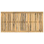 Sofabord Hvid og sort 50 x 100,5 x 45 cm Massivt Akacietræ