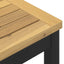 Have Bar Bord Hvid og sort 110 x 108,5 x 105 cm