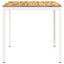 Have Bar Bord Hvid 110 x 108,5 x 105 cm Massivt Akacietræ