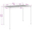 Have Bar Bord Hvid og sort 141 x 80,5 x 105 cm