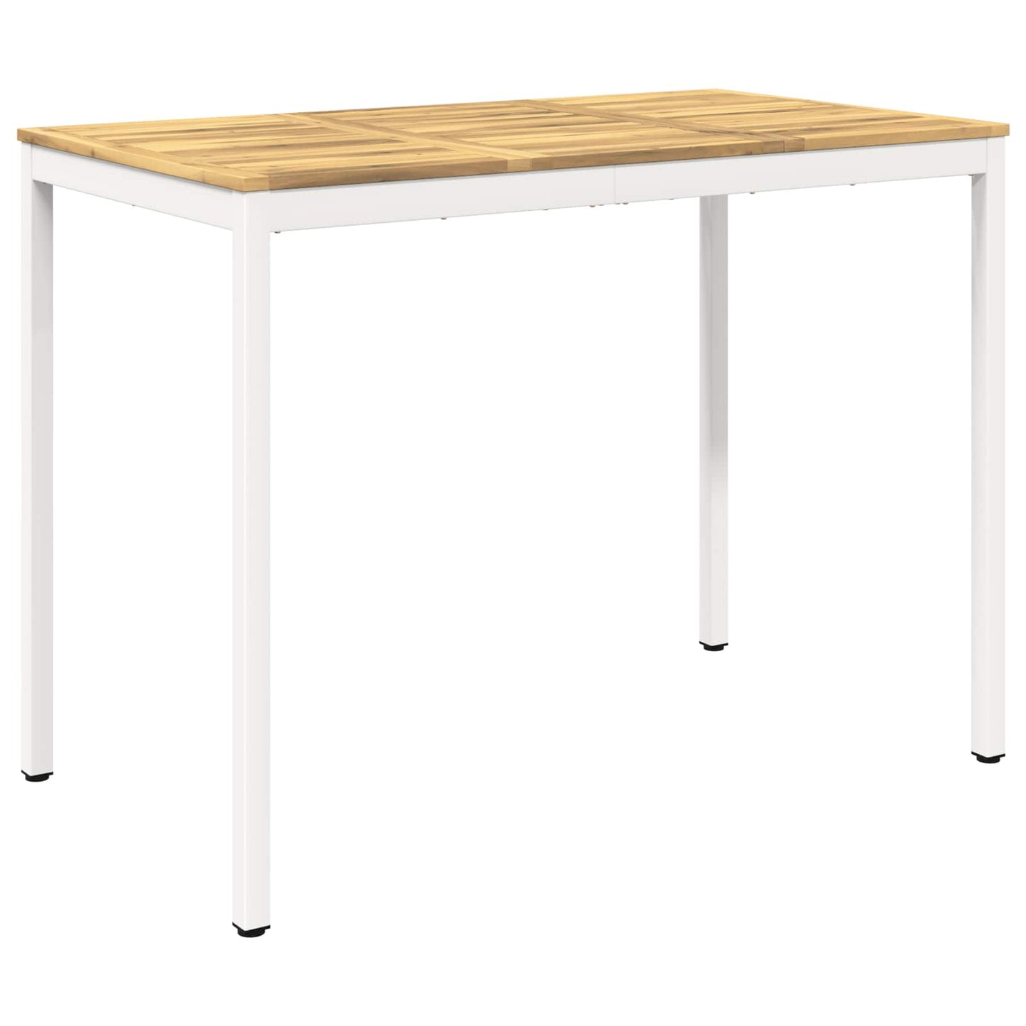 Have Bar Bord Hvid 141 x 80,5 x 105 cm Massivt Akacietræ