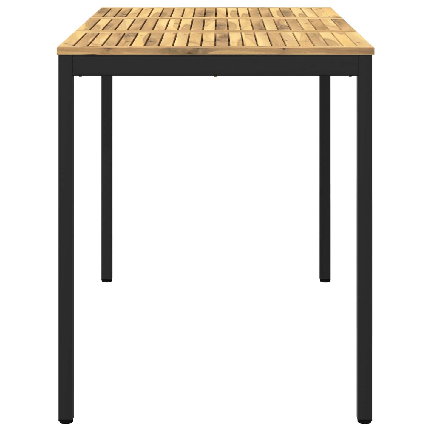 Have Bar Bord Hvid og sort 147 x 88,5 x 105 cm