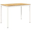 Have Bar Bord Hvid 147 x 88,5 x 105 cm Massivt Akacietræ
