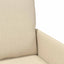 Sofasæt 3 stk. Creme Krydsfinér