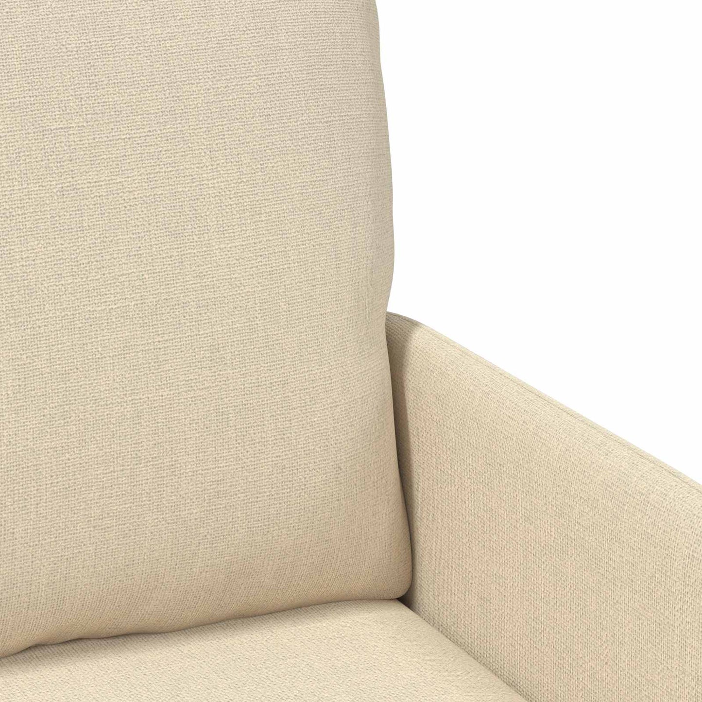 Sofasæt 3 stk. Creme Krydsfinér