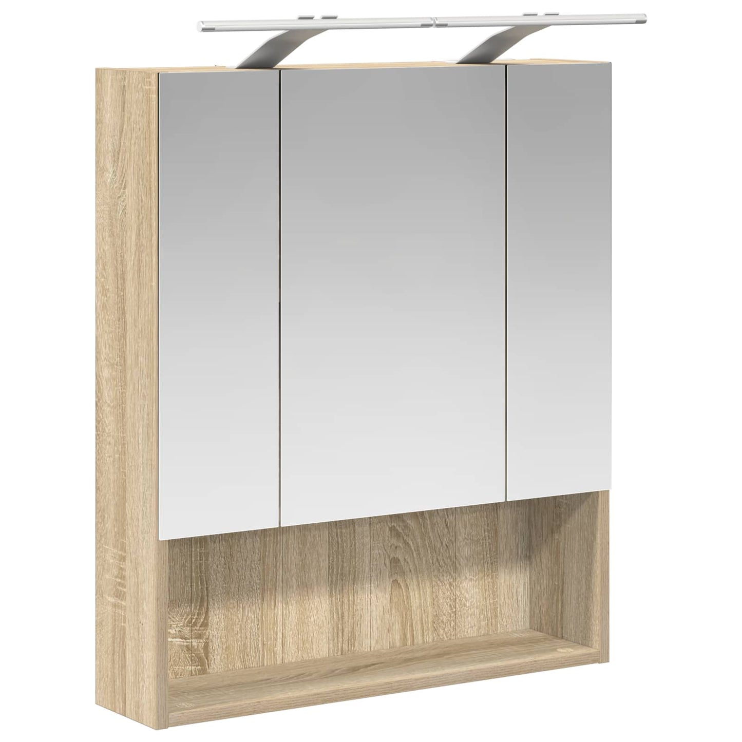 Badeværelsesspejlskab Sonoma eg 60 x 14.5 x 70 cm