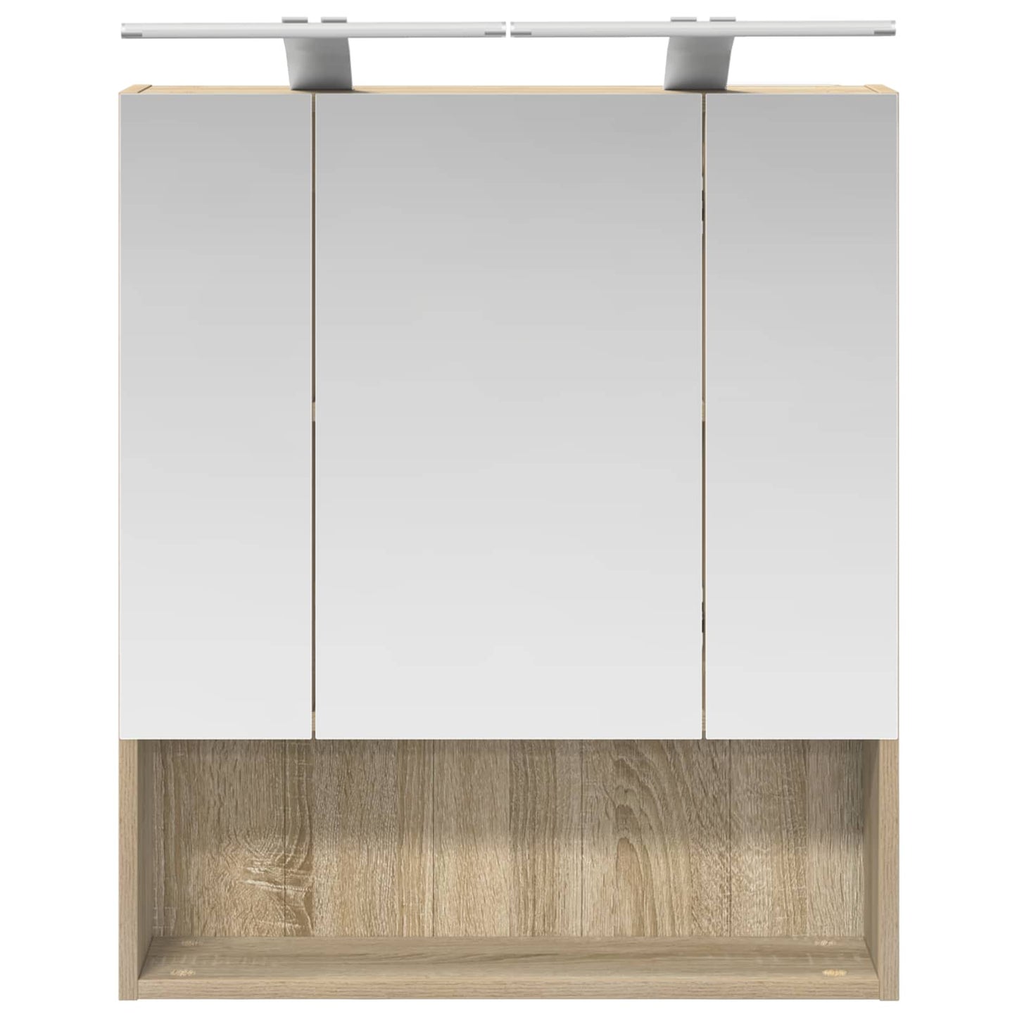 Badeværelsesspejlskab Sonoma eg 60 x 14.5 x 70 cm