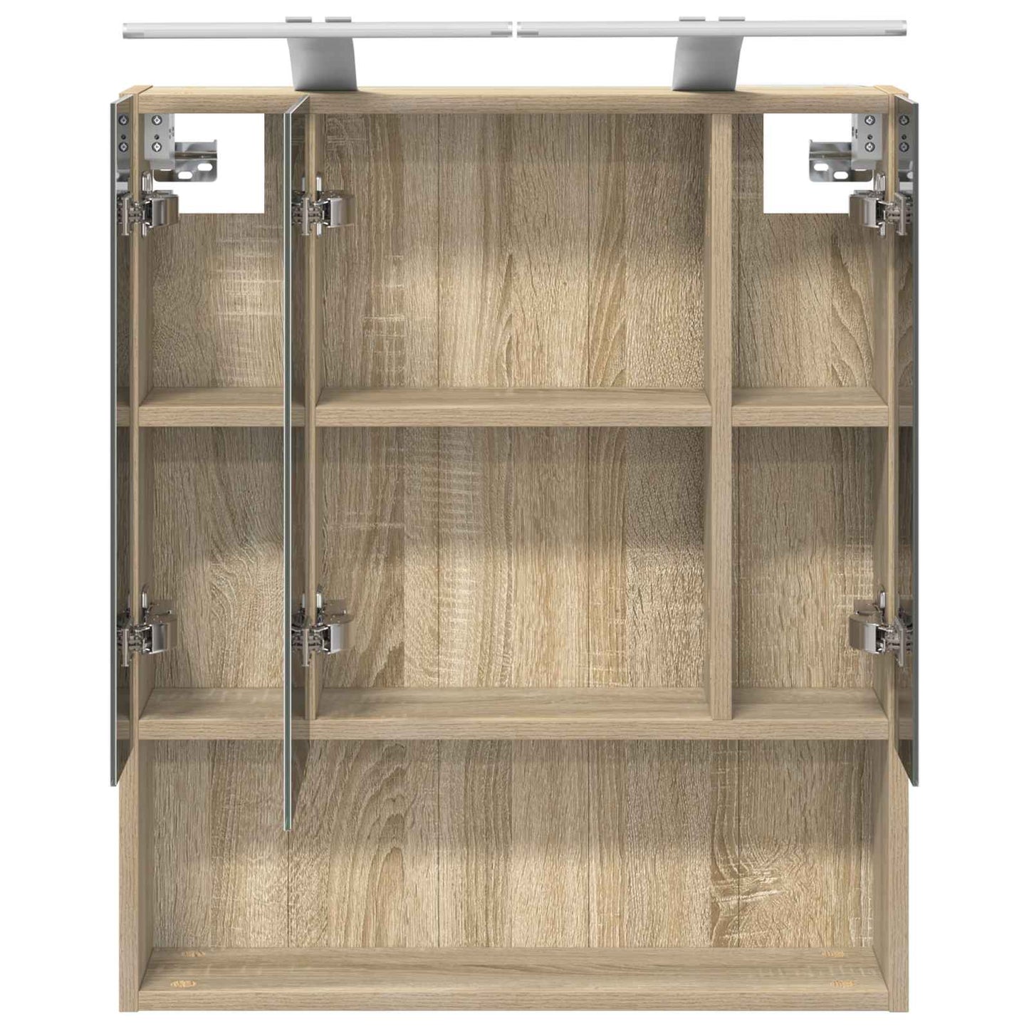 Badeværelsesspejlskab Sonoma eg 60 x 14.5 x 70 cm
