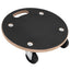 Transport Trolley 6 stk. Grå Krydsfinér