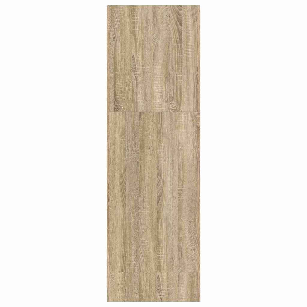 Garderobeskab Sonoma eg 79,5 x 49 x 156 cm Konstrueret træ
