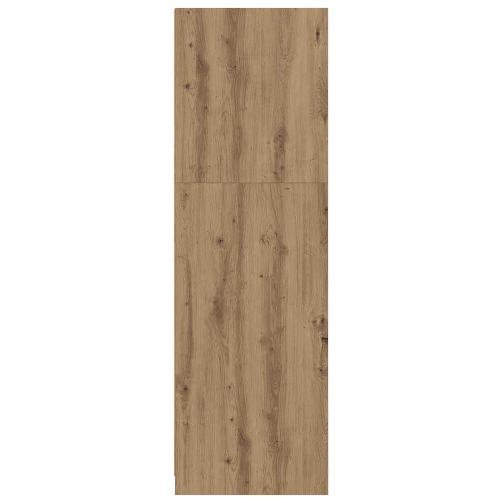 Garderobeskab Artisan Eg 79,5 x 49 x 156 cm Konstrueret træ