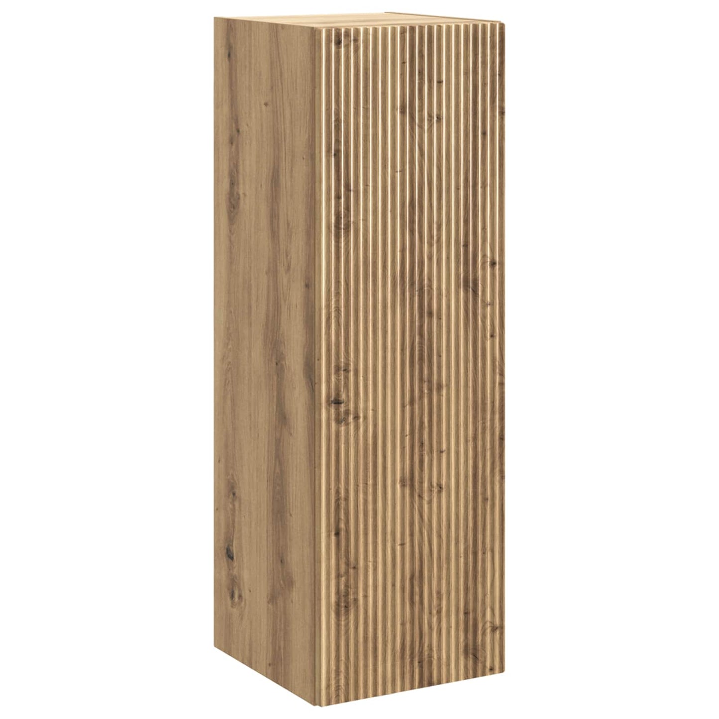 Badeværelsesmøbel sæt 6 stk. Artisan-eg Konstrueret træ og glas