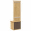 Gangskab BODO Honningbrun 50 x 40 x 156,7 cm Massivt fyrretræ