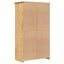 Garderobeskab BODO Honningbrun 53,5 x 99 x 173 cm