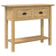 Konsolbord BODO Honningbrun 91 x 34.7 x 74 cm Konstrueret træ