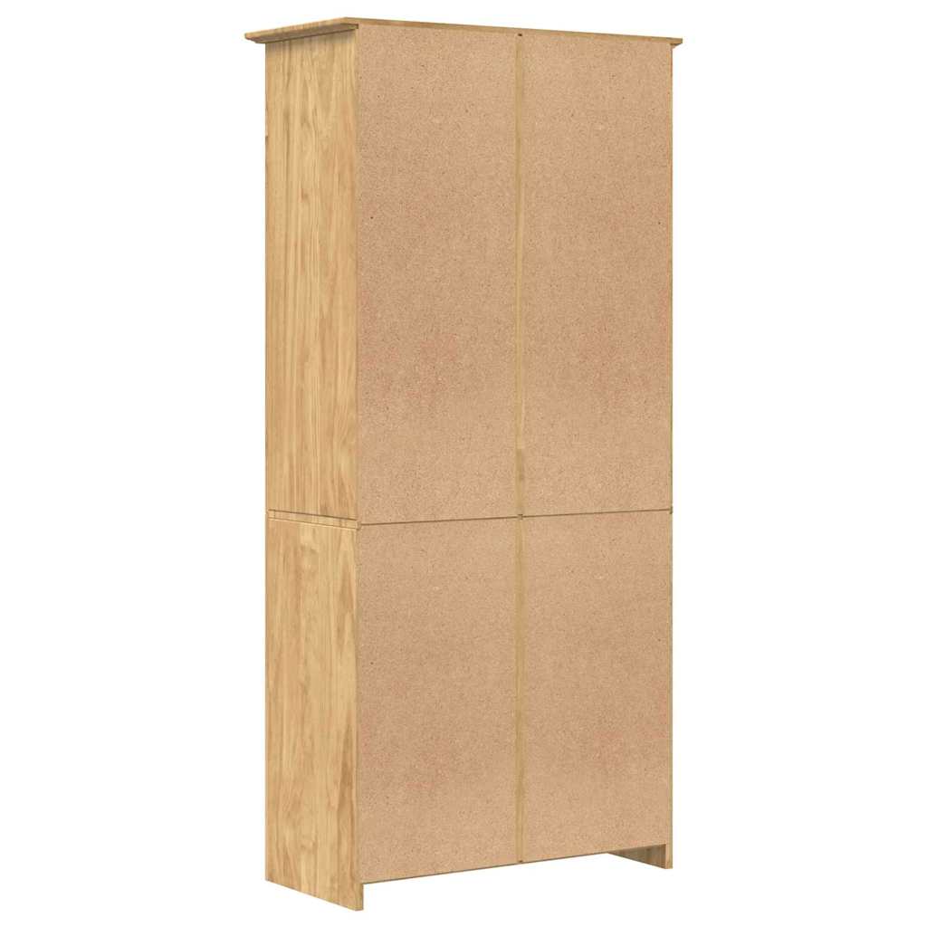 Bogreol BODO Honningbrun 82 x 40 x 173 cm Konstrueret træ