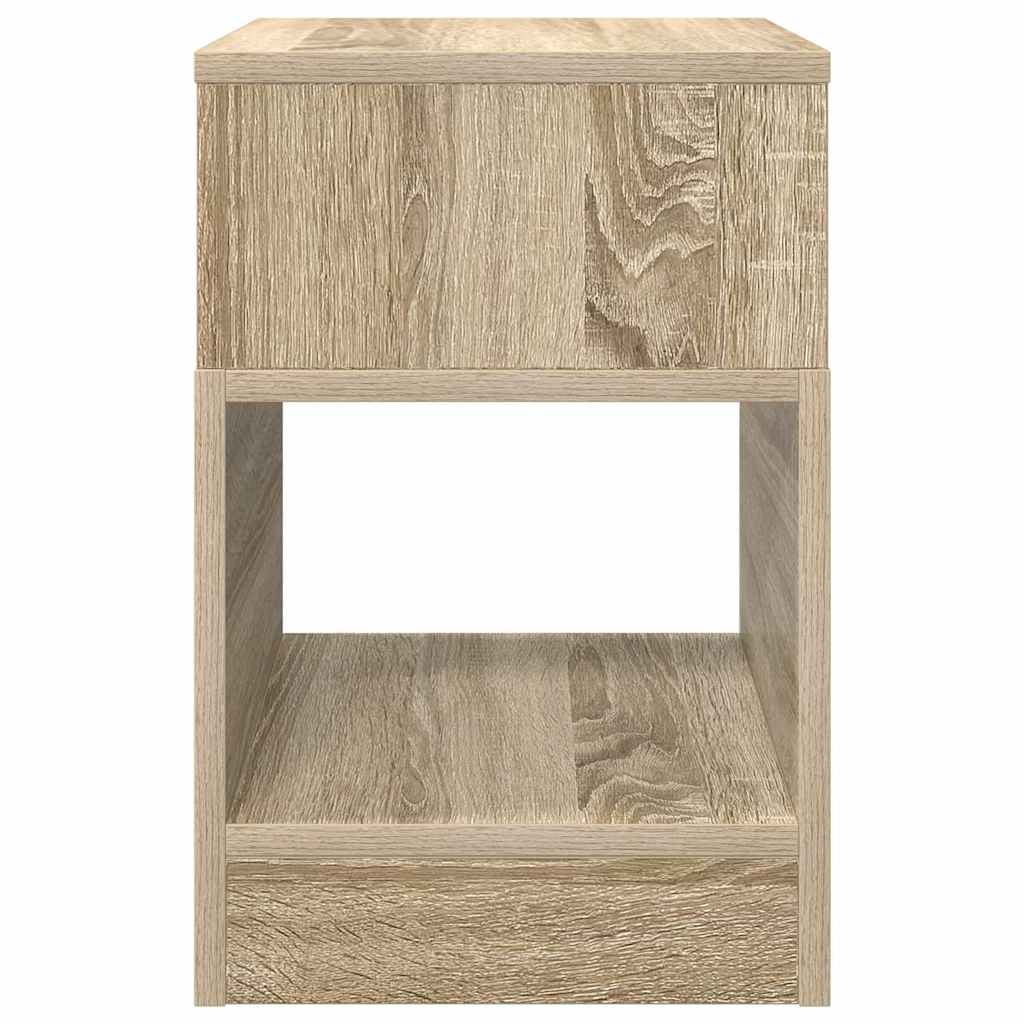 Endebord Sonoma eg 30,5 x 30 x 45 cm Konstrueret træ