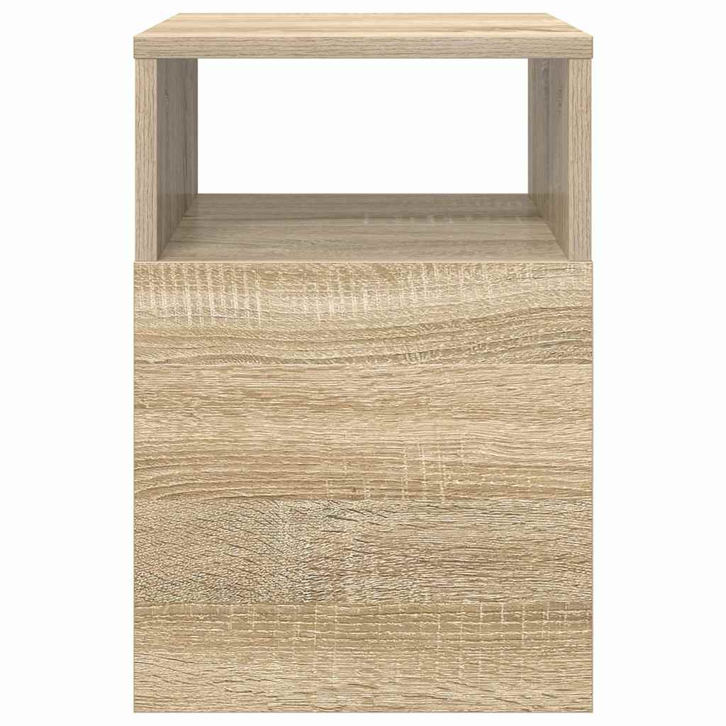 Endebord Sonoma eg 30,5 x 30 x 45 cm Konstrueret træ