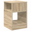 Endebord 2 stk. Sonoma eg 30,5 x 30 x 45 cm Konstrueret træ