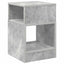 Endebord Beton Grå 30,5 x 30 x 45 cm Konstrueret træ
