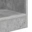Endebord 2 stk. Beton Grå 30,5 x 30 x 45 cm Konstrueret træ