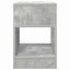 Endebord 2 pcs Beton Grå 30,5 x 30 x 45 cm Konstrueret træ