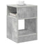 Endebord 2 pcs Beton Grå 30,5 x 30 x 45 cm Konstrueret træ