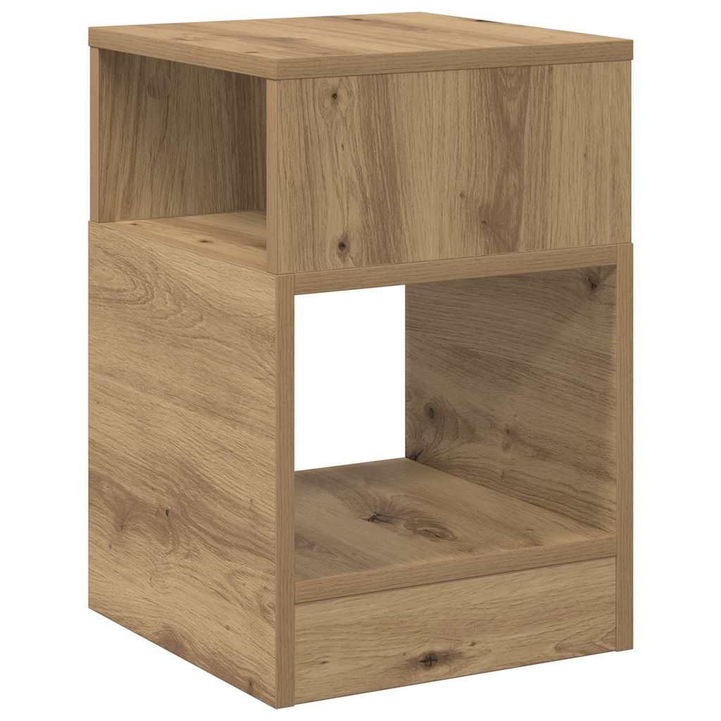 Endebord 2 stk. Artisan Egetræ 30,5 x 30 x 45 cm