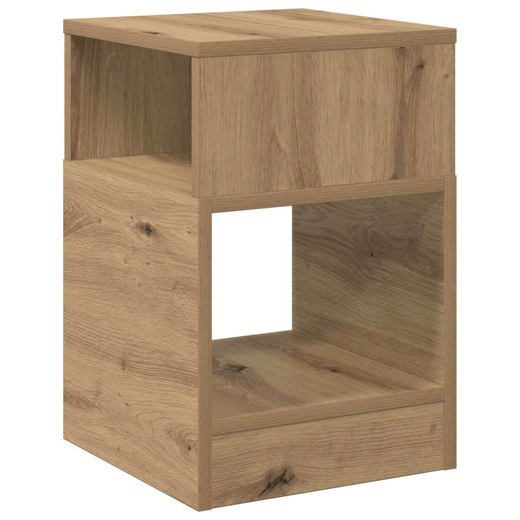 Endebord 2 stk. Artisan Egetræ 30,5 x 30 x 45 cm