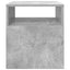 Endebord 2 stk. Beton Grå 40,5 x 40 x 45 cm Konstrueret træ