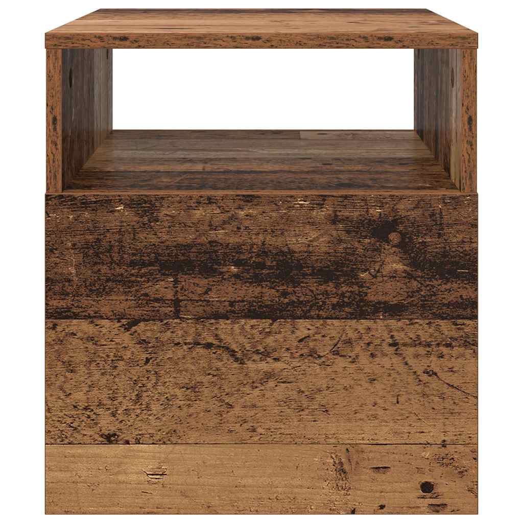 Endebord Gammelt træ 40,5 x 40 x 45 cm Konstrueret træ