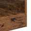 Endebord 2 pcs Gammelt træ 40,5 x 40 x 45 cm Konstrueret træ