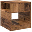 Endebord 2 pcs Gammelt træ 40,5 x 40 x 45 cm Konstrueret træ