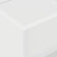Endebord 2 pcs Hvid 30 x 30 x 56 cm Konstrueret træ
