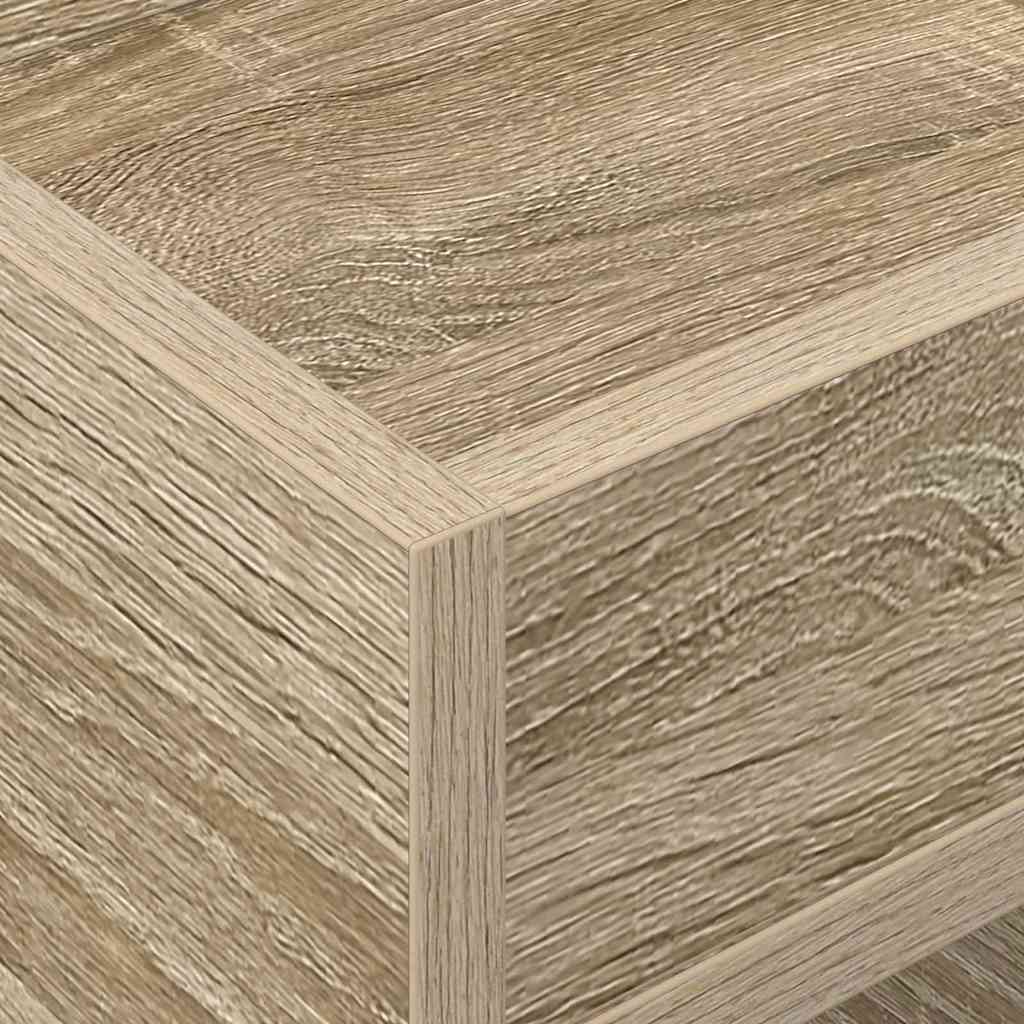 Endebord Sonoma eg 30 x 30 x 56 cm Konstrueret træ