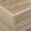Endebord 2 pcs Sonoma eg 30 x 30 x 56 cm Konstrueret træ
