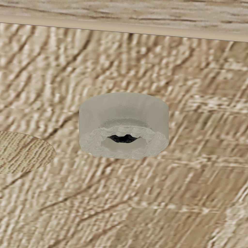 Endebord 2 pcs Sonoma eg 30 x 30 x 56 cm Konstrueret træ