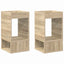 Endebord 2 pcs Sonoma eg 30 x 30 x 56 cm Konstrueret træ