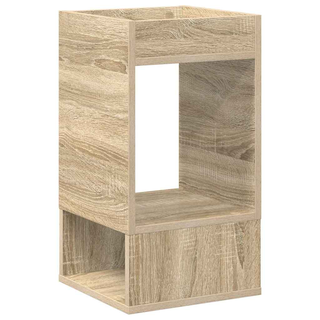 Endebord 2 pcs Sonoma eg 30 x 30 x 56 cm Konstrueret træ