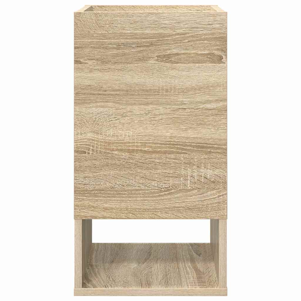 Endebord 2 pcs Sonoma eg 30 x 30 x 56 cm Konstrueret træ