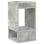 Endebord 2 pcs Beton Grå 30 x 30 x 56 cm Konstrueret træ