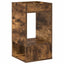 Endebord 2 pcs Røget eg 30 x 30 x 56 cm Konstrueret træ