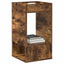 Endebord 2 pcs Røget eg 30 x 30 x 56 cm Konstrueret træ