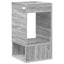 Endebord 2 pcs Grå Sonoma 30 x 30 x 56 cm Konstrueret træ